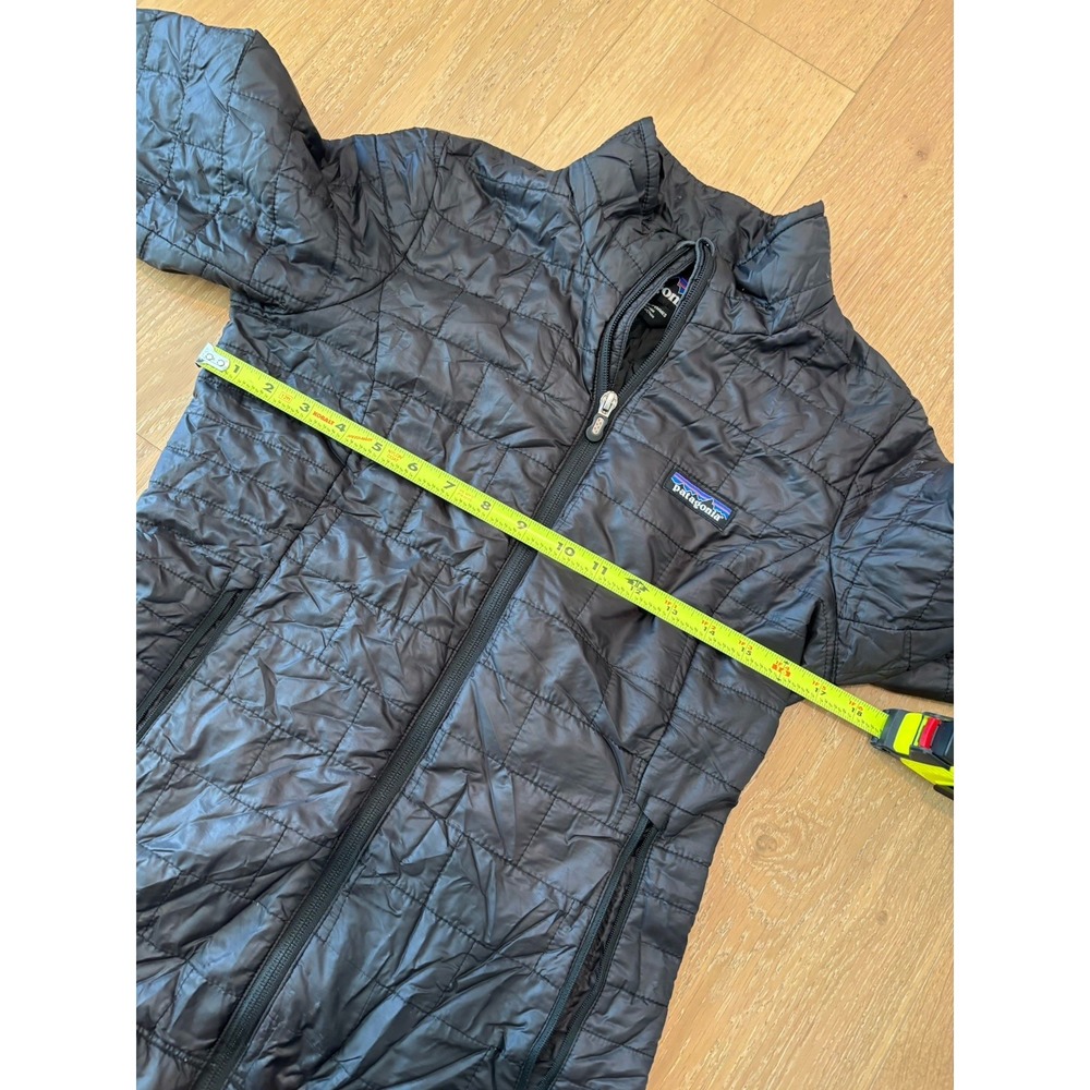 Patagonia Nano Puff Jacket Womens XS Black Quilted Insulated Full Zip Warm - Picture 5 of 6